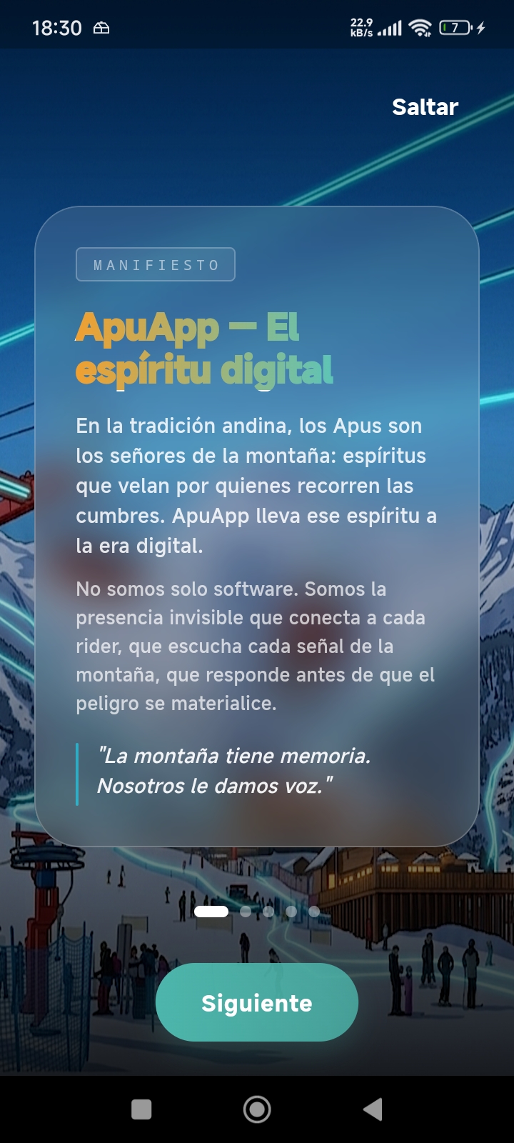 El Espíritu Andino
